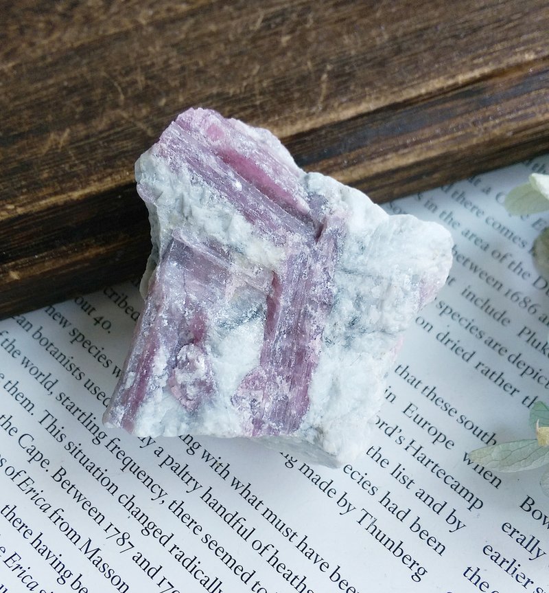Tourmaline  巴西產地 電氣石 粉碧璽 天然礦石 原礦 - 擺飾/家飾品 - 其他材質 