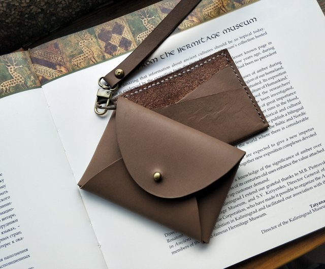 Workshop(s)】**Experience course**Leather envelope card holder bag