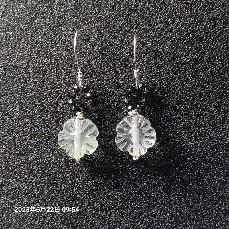 Fluorite Earrings - แหวนทั่วไป - เครื่องเพชรพลอย 