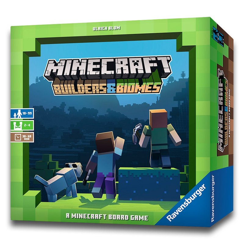 【新天鵝堡桌遊】當個創世神 MINECRAFT: BUILDERS & BIOMES - 桌遊/牌卡 - 其他材質 多色