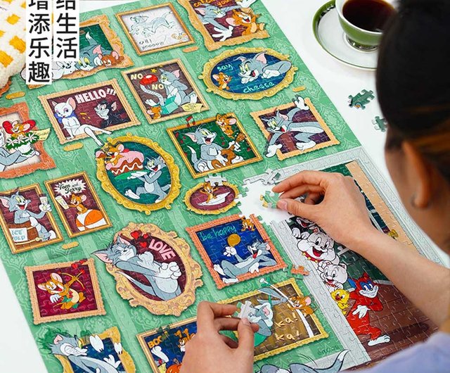 TOi図益 トムとジェリー ジグソーパズル 奇妙な博物館 1000ピース 公式