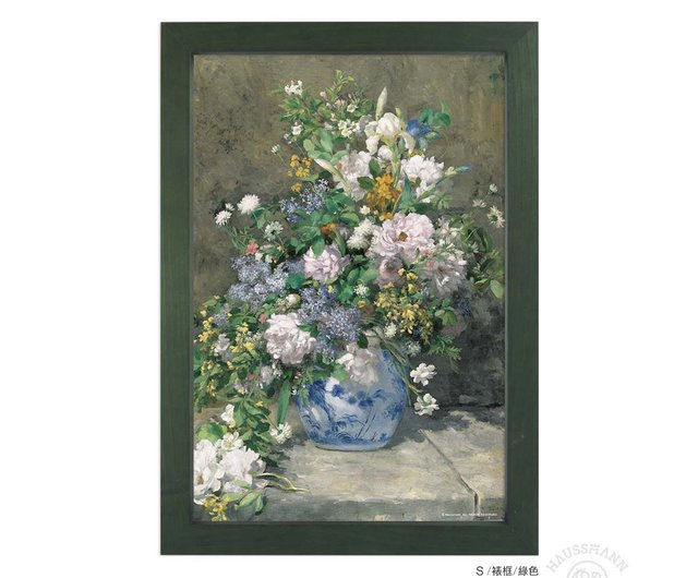 【新品未使用】ルノワール　春の花　15号　立体複製画 新品未使用】ルノワール 春の花 15号 立体複製画 立体複製名画