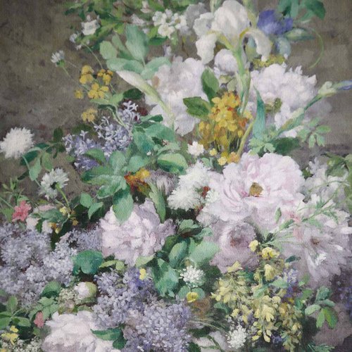 ダ*グ様 【額装品】ルノワール 複製画 「春の花束」 春の花束】ルノワール/額入り/美術館級美術品 ジクレー/複製画