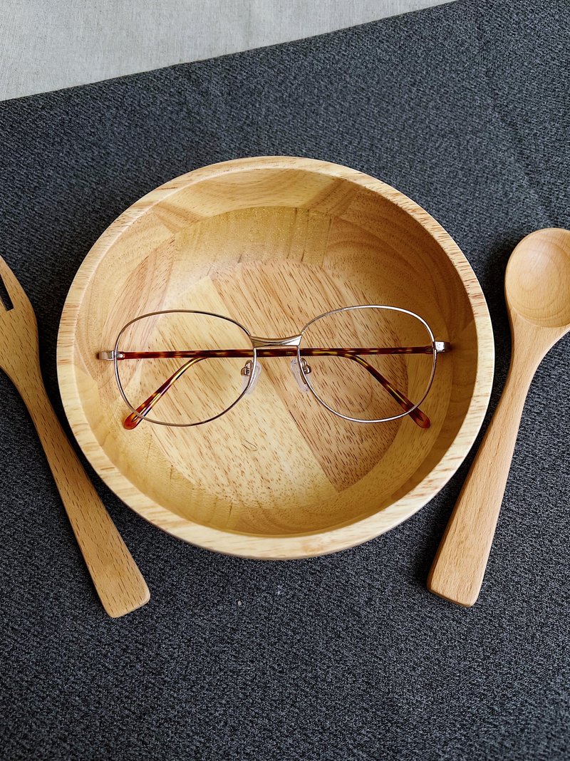 大方簡潔方帶圓 金絲 鏡框眼鏡 目著フレーム/めがね / glasses - 眼鏡/鏡框 - 其他金屬 金色