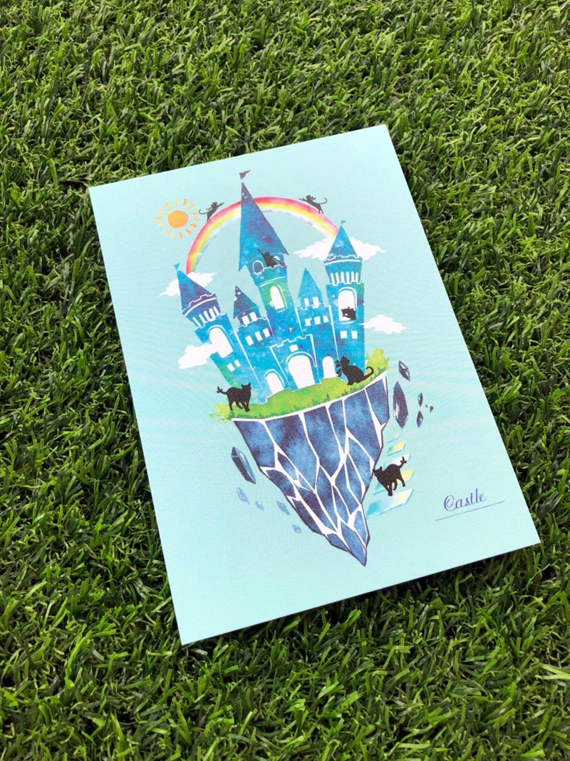 watercolor postcard - Cards & Postcards - Paper Blue