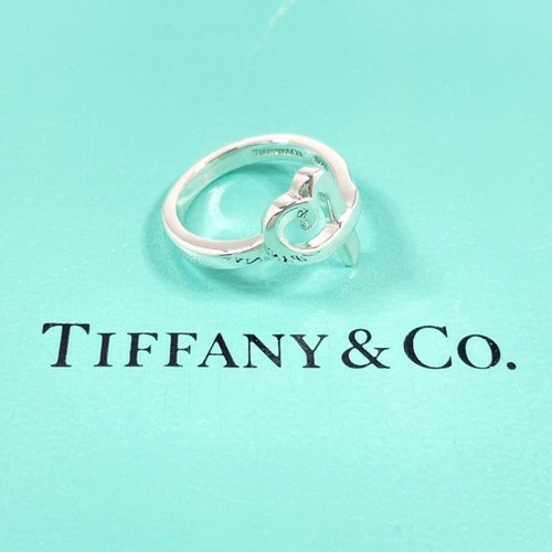 ティファニー ラビングハート リング11号 TIFFANY&Co.】ティファニー ダブル ラビングハート 11号 リング
