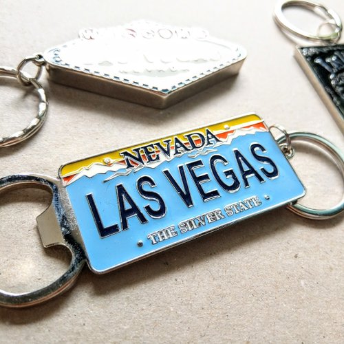 Las Vegas Welcome Sign Keychain