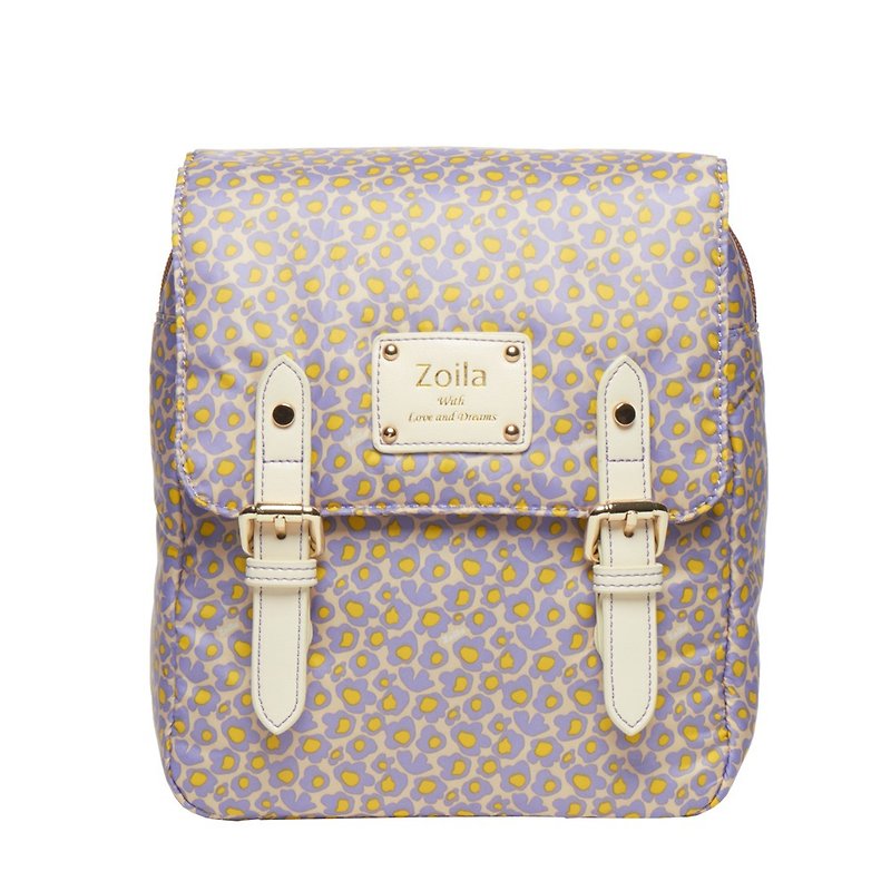 Cute cute bag _ 恬静紫 toast bag Toasty Bag_ backpack - Backpacks & Bags - Polyester Purple