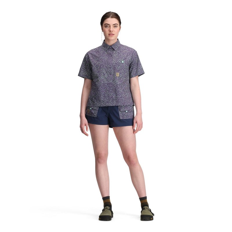 (SS25新品上架) Retro River Shirt S/S Women's 長袖上衣 襯衫 - 男襯衫/休閒襯衫 - 棉．麻 多色