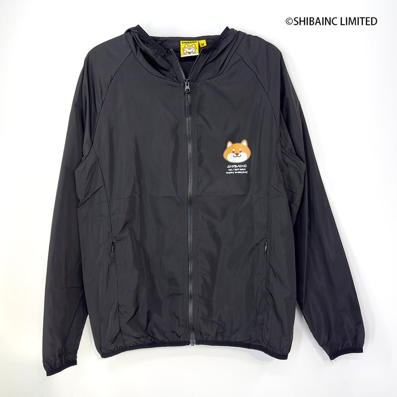 SHIBE & DD Windbreaker (Single Layer) - เสื้อสูท/เสื้อคลุมยาว - ไฟเบอร์อื่นๆ สีดำ