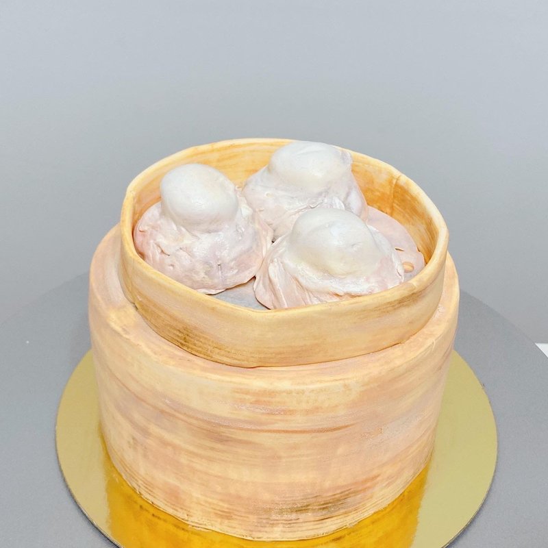 Quail Egg Dumpling Realistic Cake - เค้กและของหวาน - วัสดุอื่นๆ สีกากี