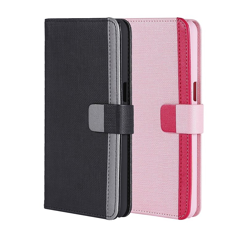 CASE SHOP OPPO AX5 special splicing side 掀 standing holster - powder (4716779660265) - Phone Cases - Faux Leather Pink