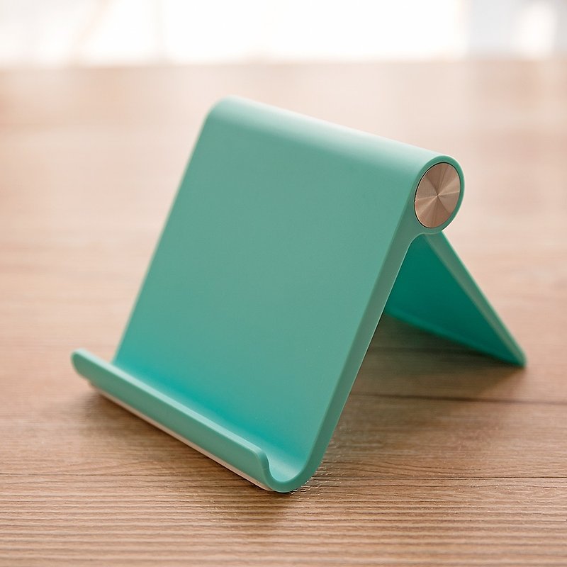 (simple texture) mobile phone / tablet ~ desktop multi-angle bracket - dazzling green - Phone Stands & Dust Plugs - Plastic Green