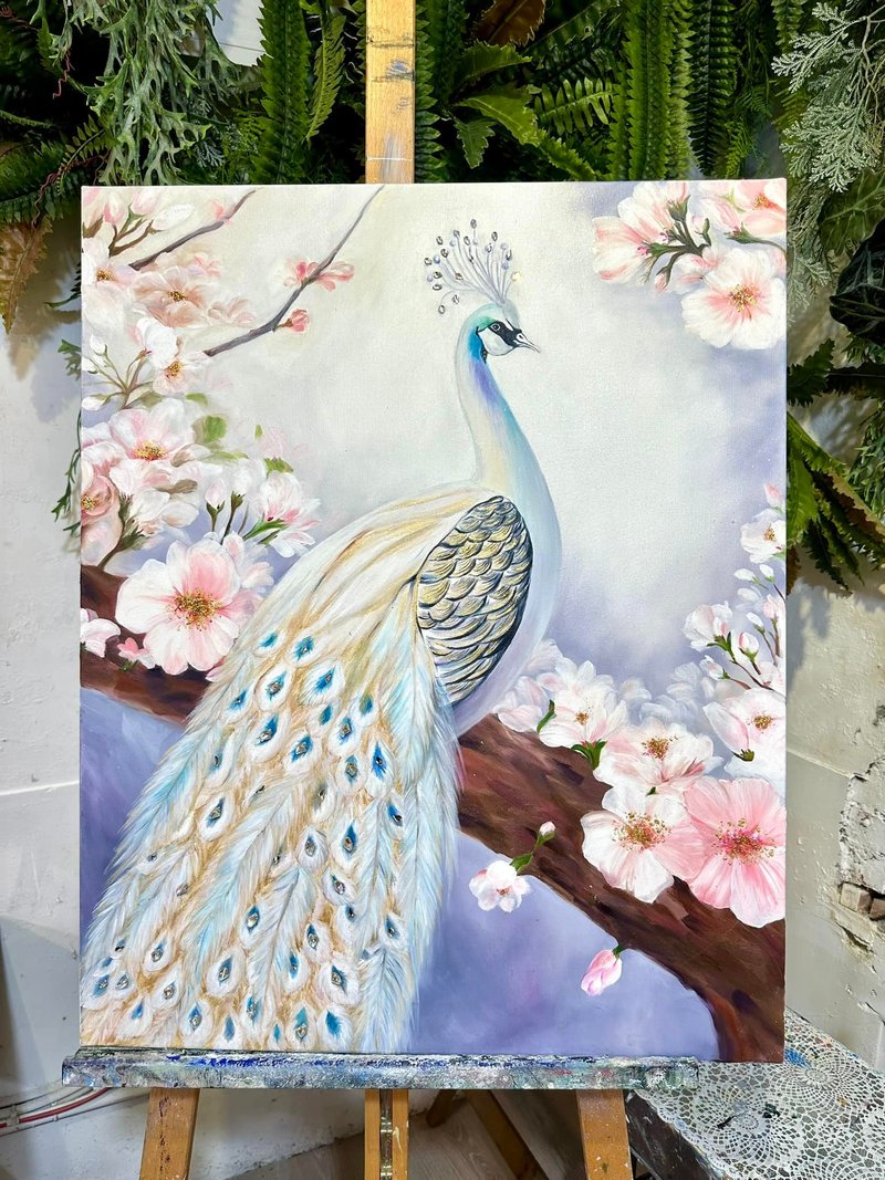 王咖咖—油畫— 經典。遊樂場 20F - 似顏繪/客製畫 - 寶石 