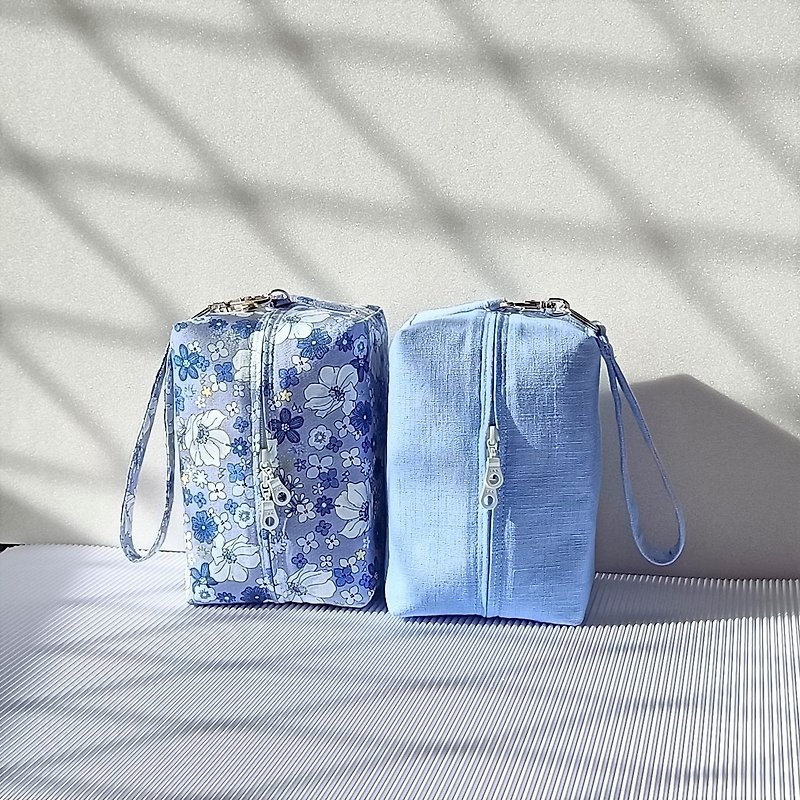 Blue series universal bag-light toilet paper hanging bag/cosmetic bag/storage bag/clutch