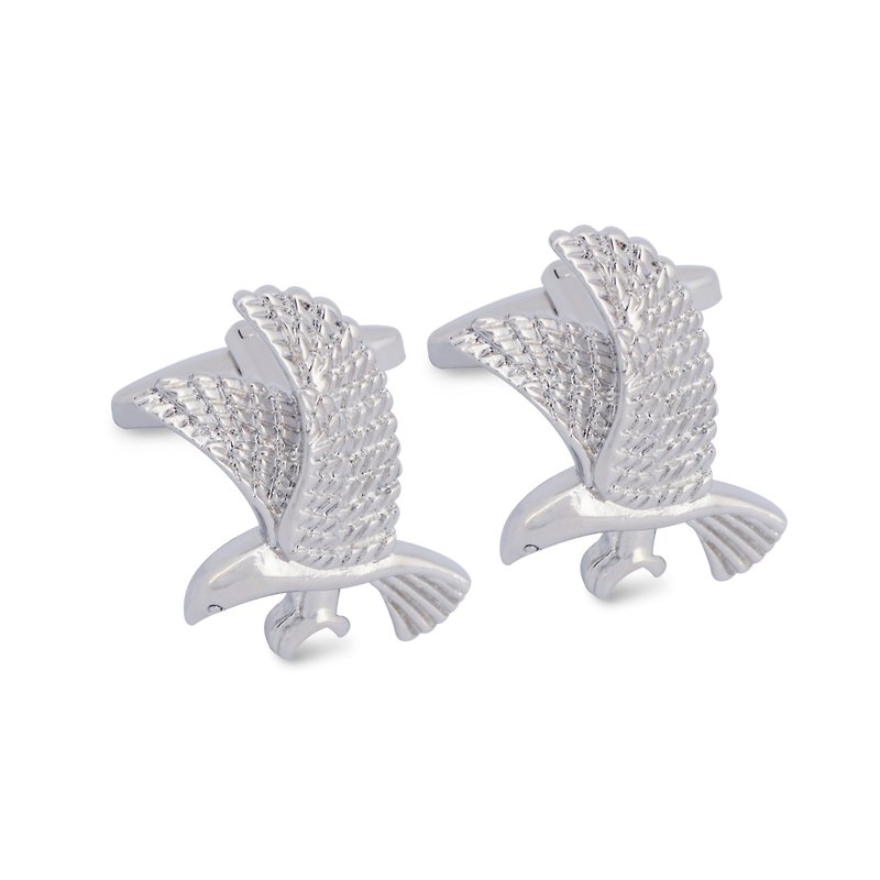 Eagle Cufflinks - Cuff Links - Other Metals Silver