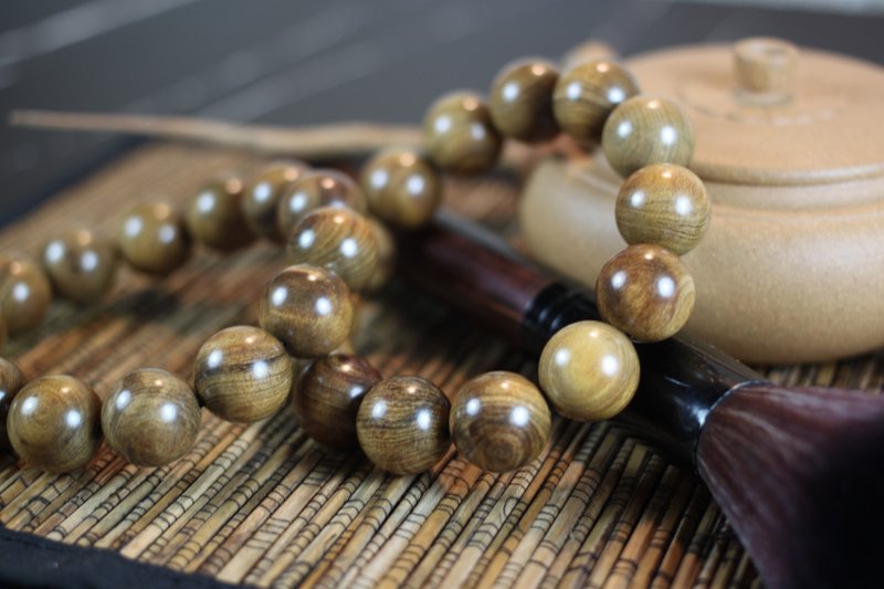 【貨底促銷】三峽復興 肖楠根 手珠 16mm 100%原木無優化 - 手鍊/手鐲 - 木頭 