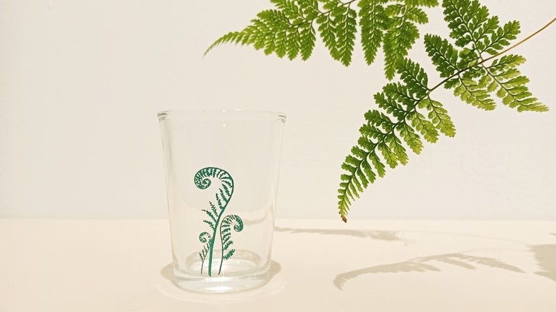 fern shot glass - Bar Glasses & Drinkware - Glass 