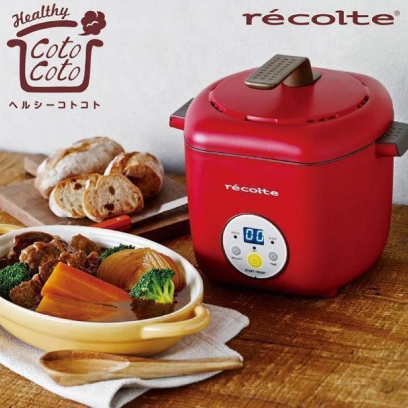 récolte Cotocoto日或電飯煲 RHC-1(R) - 廚具 - 其他材質 紅色