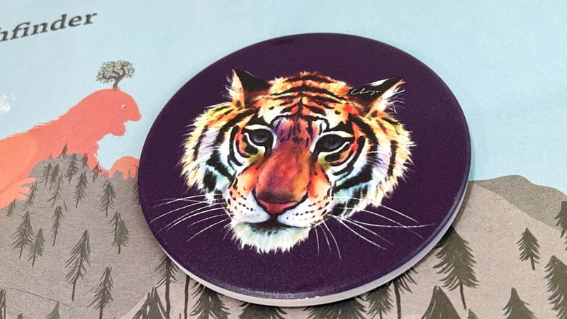 2022 Animal Series - Gaze / Animal Coasters / Art Creation / Customization - Other - Pottery 