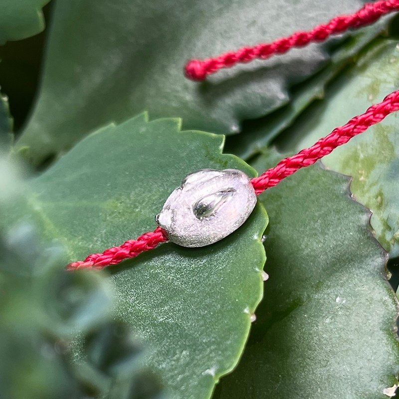 jade rabbit bag bracelet - Bracelets - Sterling Silver Multicolor