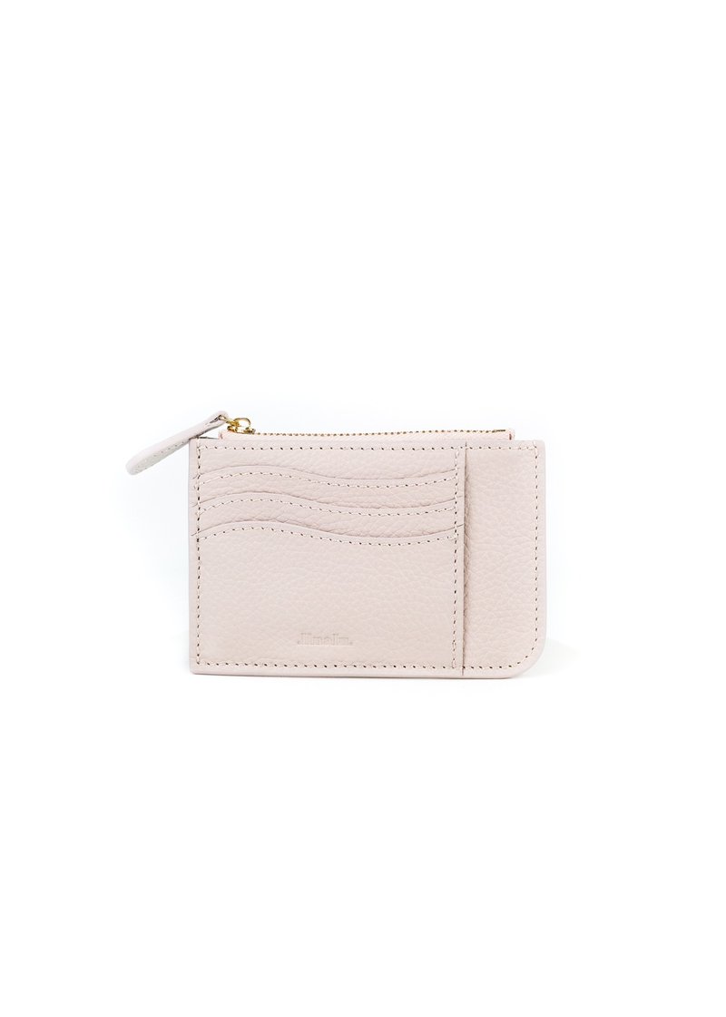 Wallet (Shell) - Coin Purses - Genuine Leather White