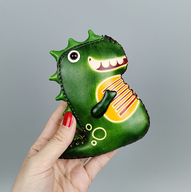 真皮恐龍零錢包 - 零錢包/小錢包 - 真皮 