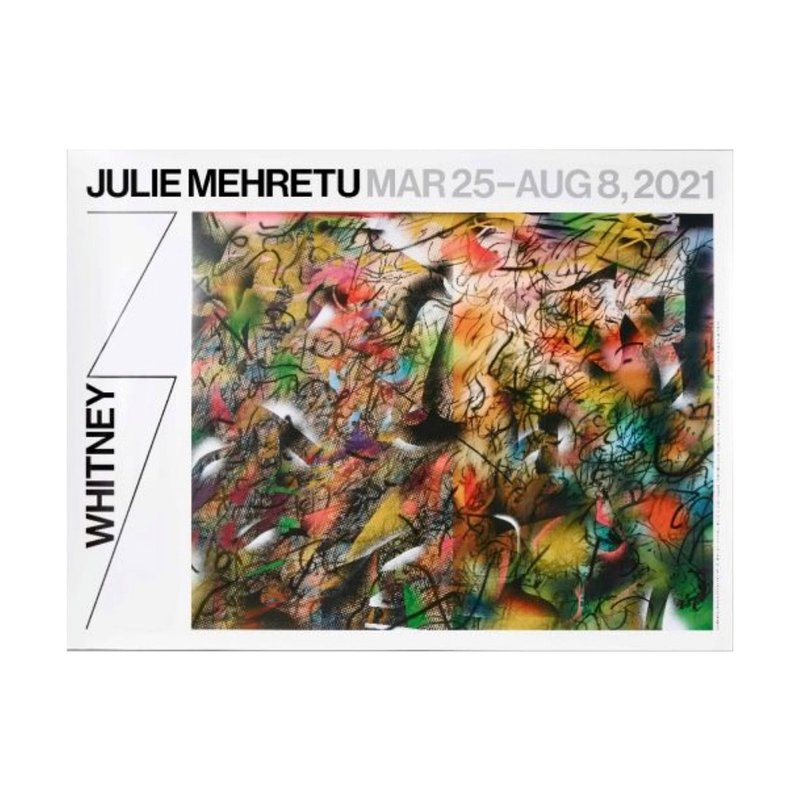 【原版海報】Julie Mehretu:GHOSTHYMN 鬼魂 - 海報/掛畫/掛布 - 紙 