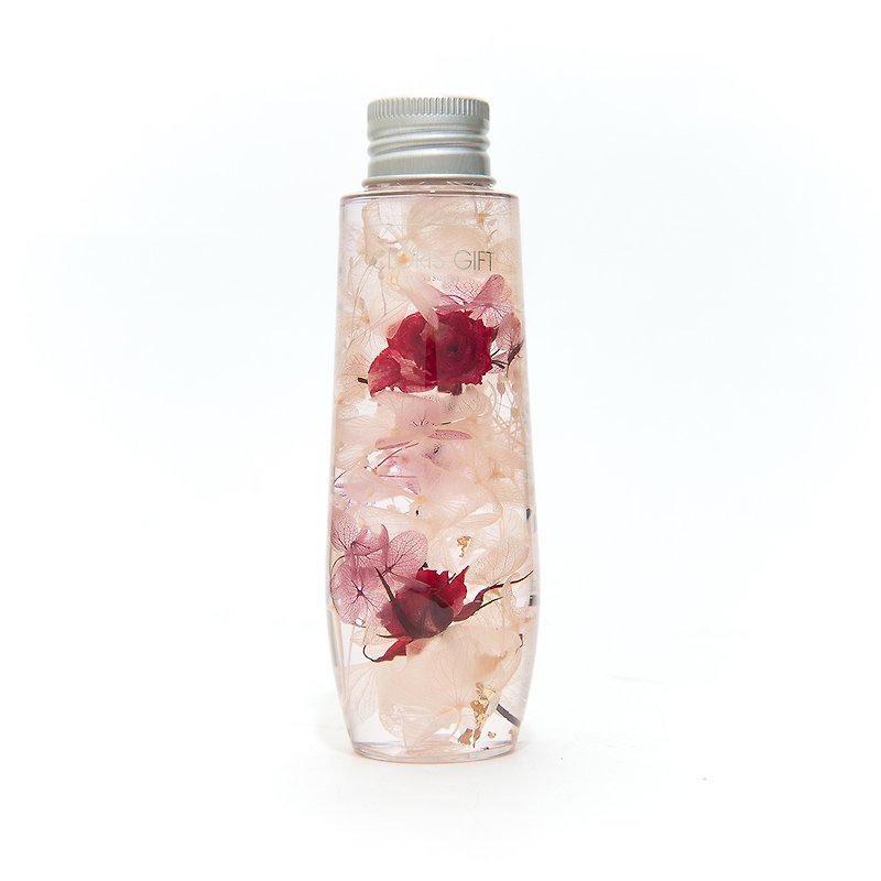 Jelly bottle series [Pink Bubble] - Cloris Gift glass flowers - ตกแต่งต้นไม้ - พืช/ดอกไม้ สึชมพู