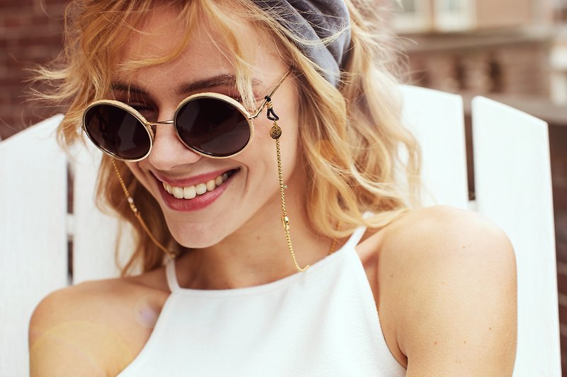 Chloé Sunglasses Chain - Shop Sunglasses Chains - 其他 - 不鏽鋼 金色