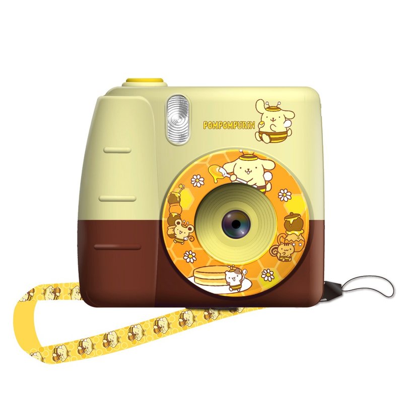 Sanrio-Kids Digital Camera-POMPOMPURIN - กล้อง - พลาสติก สีเหลือง