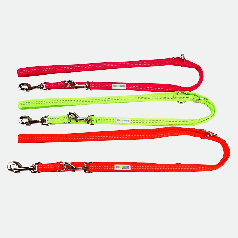 PETRICK fat fat series multi-function leash, single size, three colors - Collars & Leashes - Other Man-Made Fibers Yellow