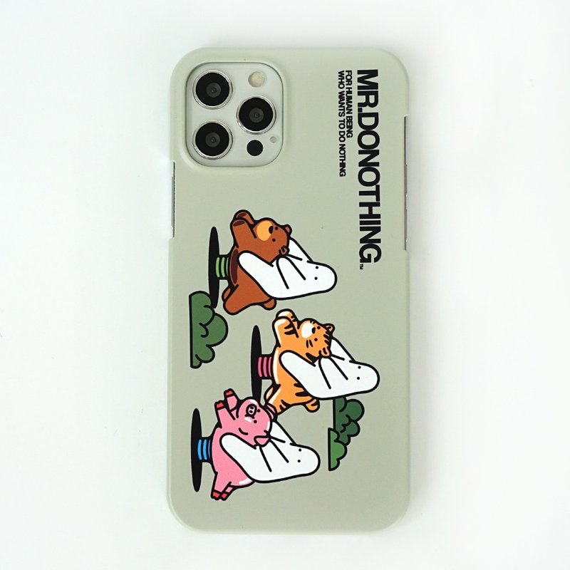 Mr. Donothing iphone case 13 Playground - เคส/ซองมือถือ - พลาสติก สีเขียว