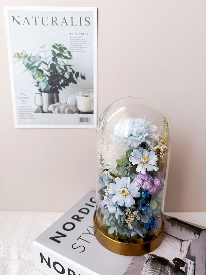 Preserved flower glass cup - Dried Flowers & Bouquets - Plants & Flowers 