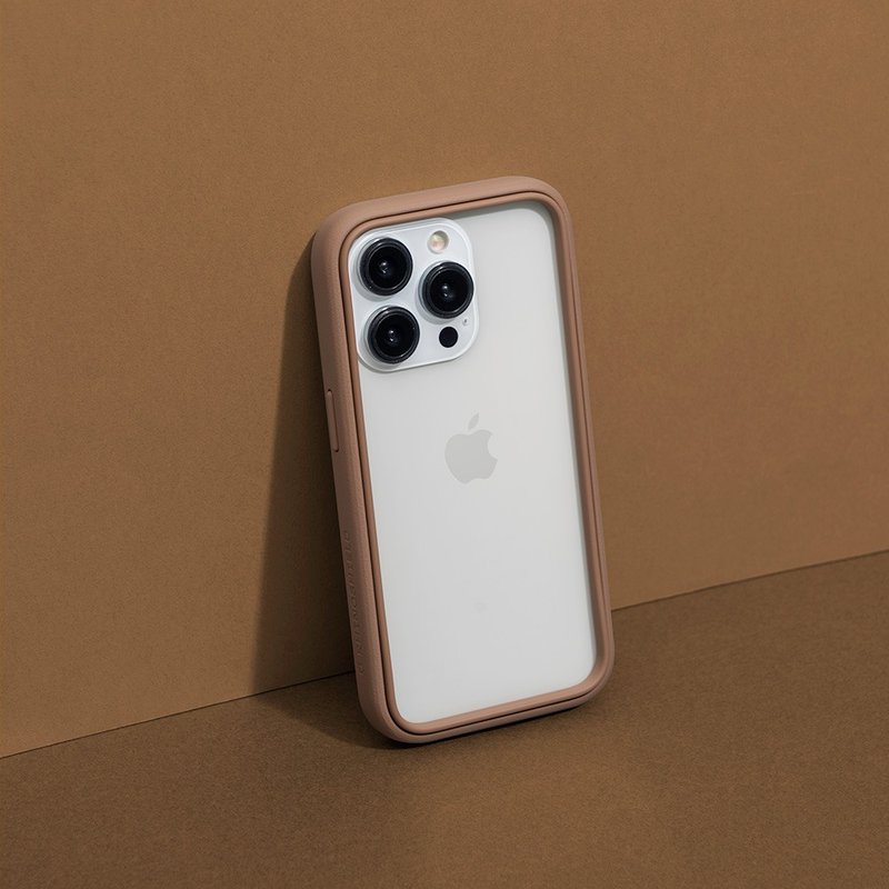 CrashGuard模組化防摔邊框殼/夕陽銅 for iPhone 14系列 - 手機配件 - 塑膠 咖啡色
