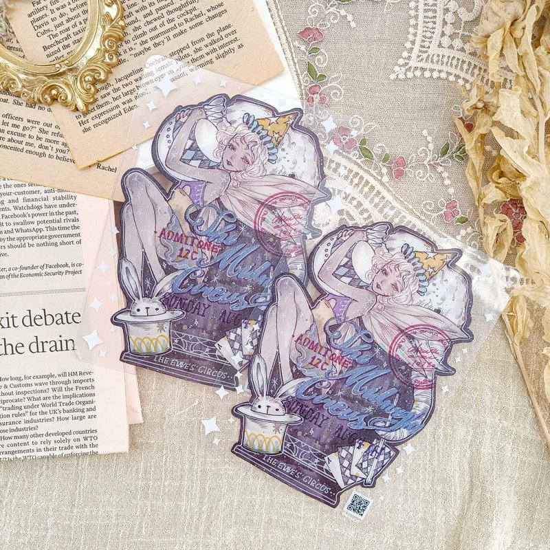 NO.1054 精靈時刻2 Time of elves 2/ 晶透書寫墊 - 其他 - 塑膠 多色