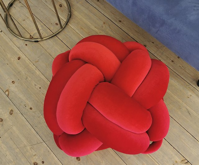 Rectangular outdoor ottoman pouf Handmade stuffed patio pouf - Shop  Rufiki-Masters Chairs & Sofas - Pinkoi