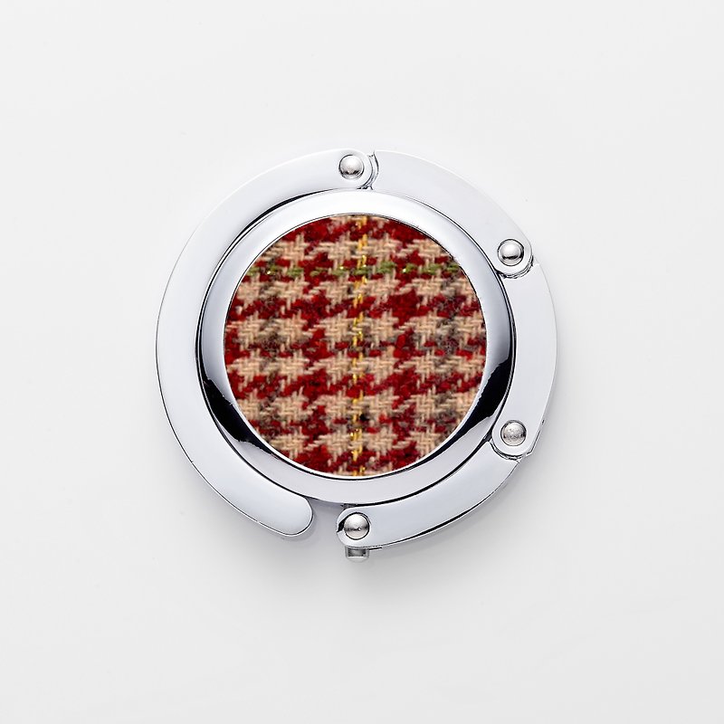 OPUS Plaid Series-Personality Chidori - Other - Other Metals Red