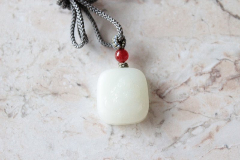 JournalZhengfo pure natural Hetian jade (Xinjiang suet white jade