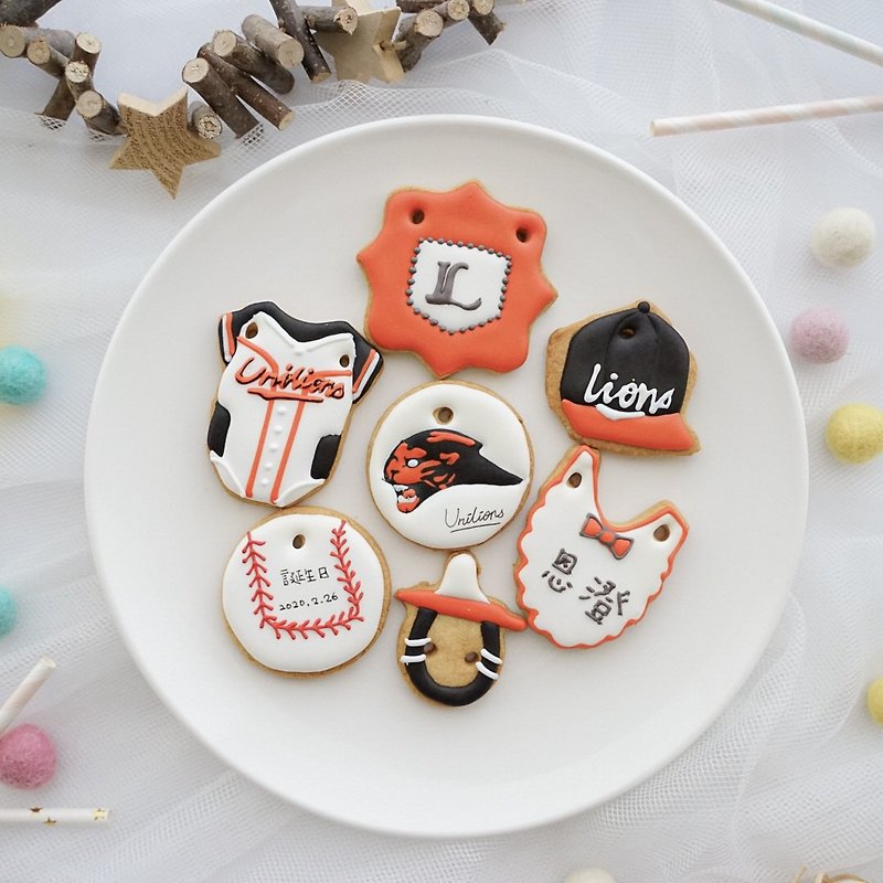 UNILIONS unified lion baseball salivary biscuits/icing biscuits - คุกกี้ - อาหารสด 