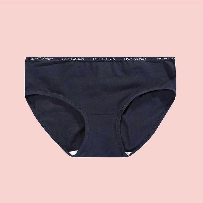 Pure bacteria women's underwear - dark blue - Women's Underwear - Cotton & Hemp 