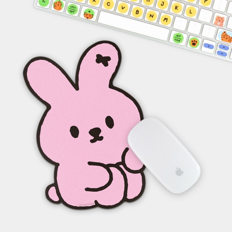 躺肥虎 縮小的兔子 PVC 滑鼠墊 - 滑鼠墊 - 其他材質 