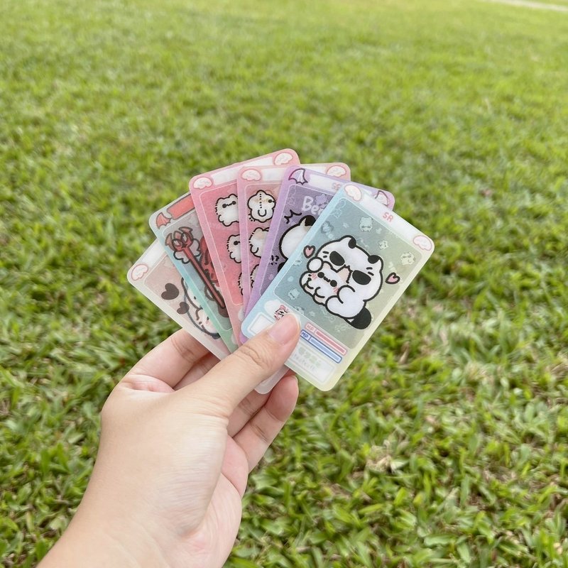 壞喵與毛喵 - 3D變化卡/卡片/紀念品/收藏品/盲抽 - 卡片/明信片 - 塑膠 