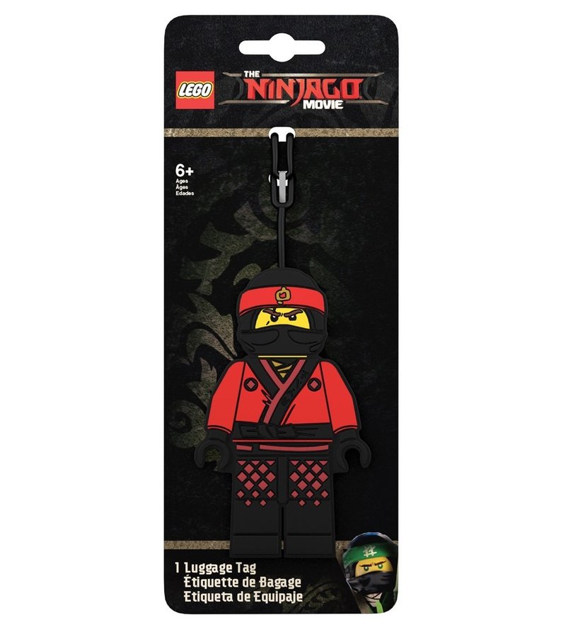 LEGO 樂高旋風忍者電影-凱忍者行李吊牌 - 行李吊牌 - 其他材質 