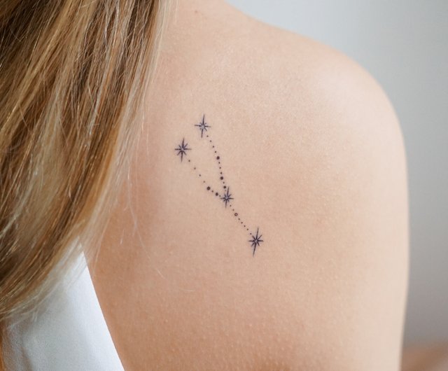 Taurus Symbol Tattoo Taurus Horoscope Constellation Mini -  Hong Kong