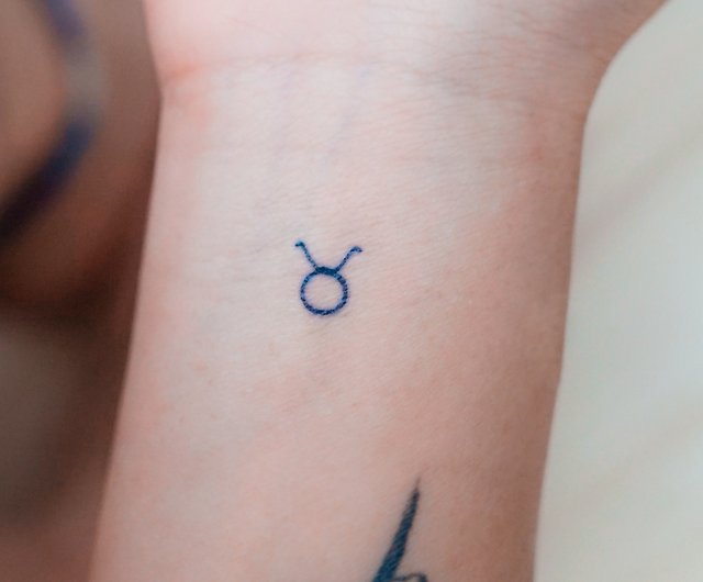 taurus zodiac sign tattoo