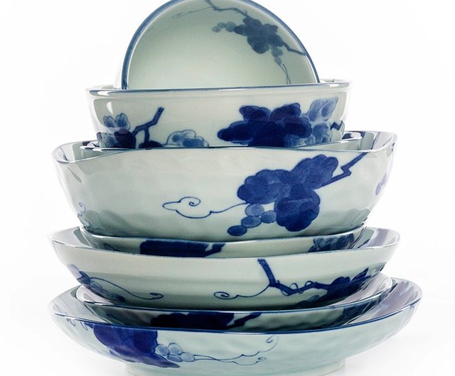 新品未使用！未開封！合計10,252円！Foglia食器セット セラミック藍 新品未使用！未開封！合計10,252円！Foglia食器セット