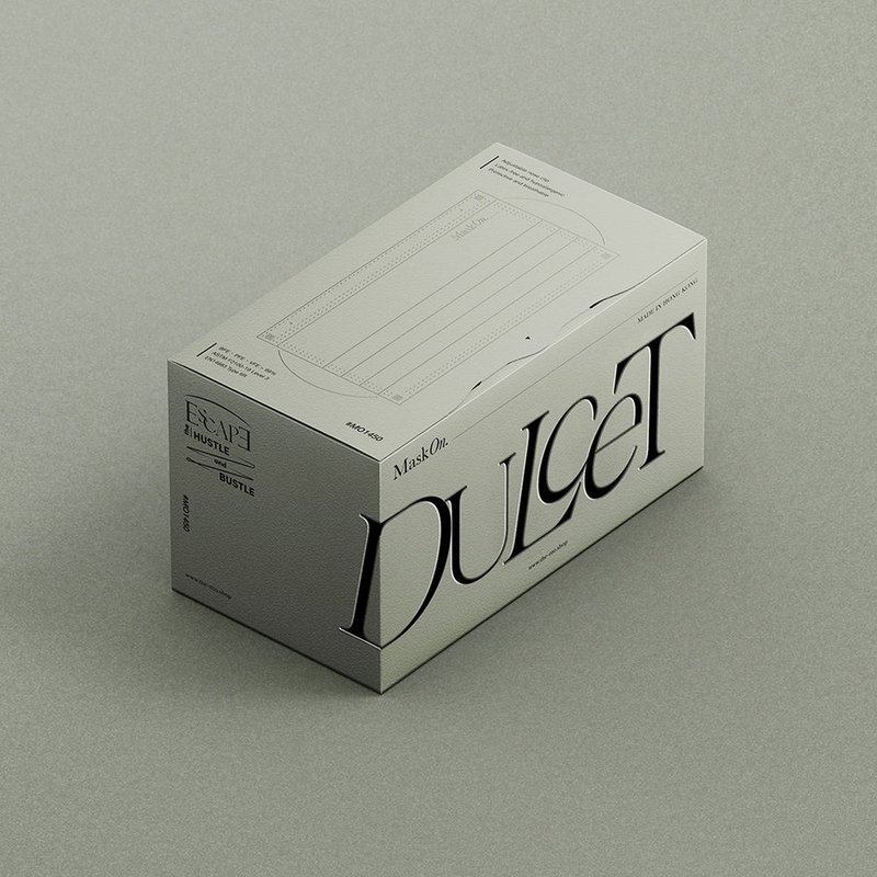 DULCET - 4 PLY DISPOSABLE MASK 30 PCS - หน้ากาก - วัสดุอื่นๆ สีเขียว