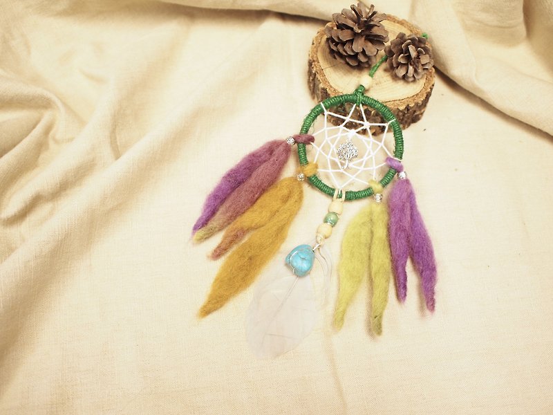 handmade Dreamcatcher ~ Valentine's Day gift birthday present Christmas gifts Indian. - Items for Display - Other Materials Green