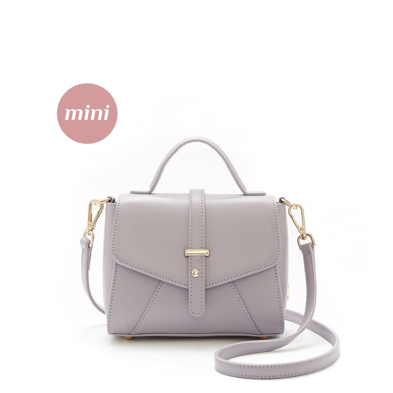 Daisy Bag (Small) Purple - กระเป๋าถือ - หนังเทียม สีม่วง